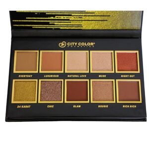 City Color Rich Glam Eyeshadow Palette